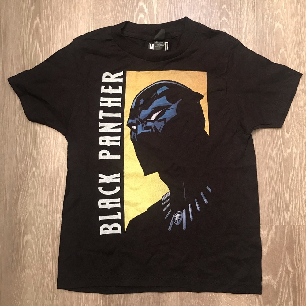 Marvel Black Panther Comic‎ Tee Boy’s Size Small